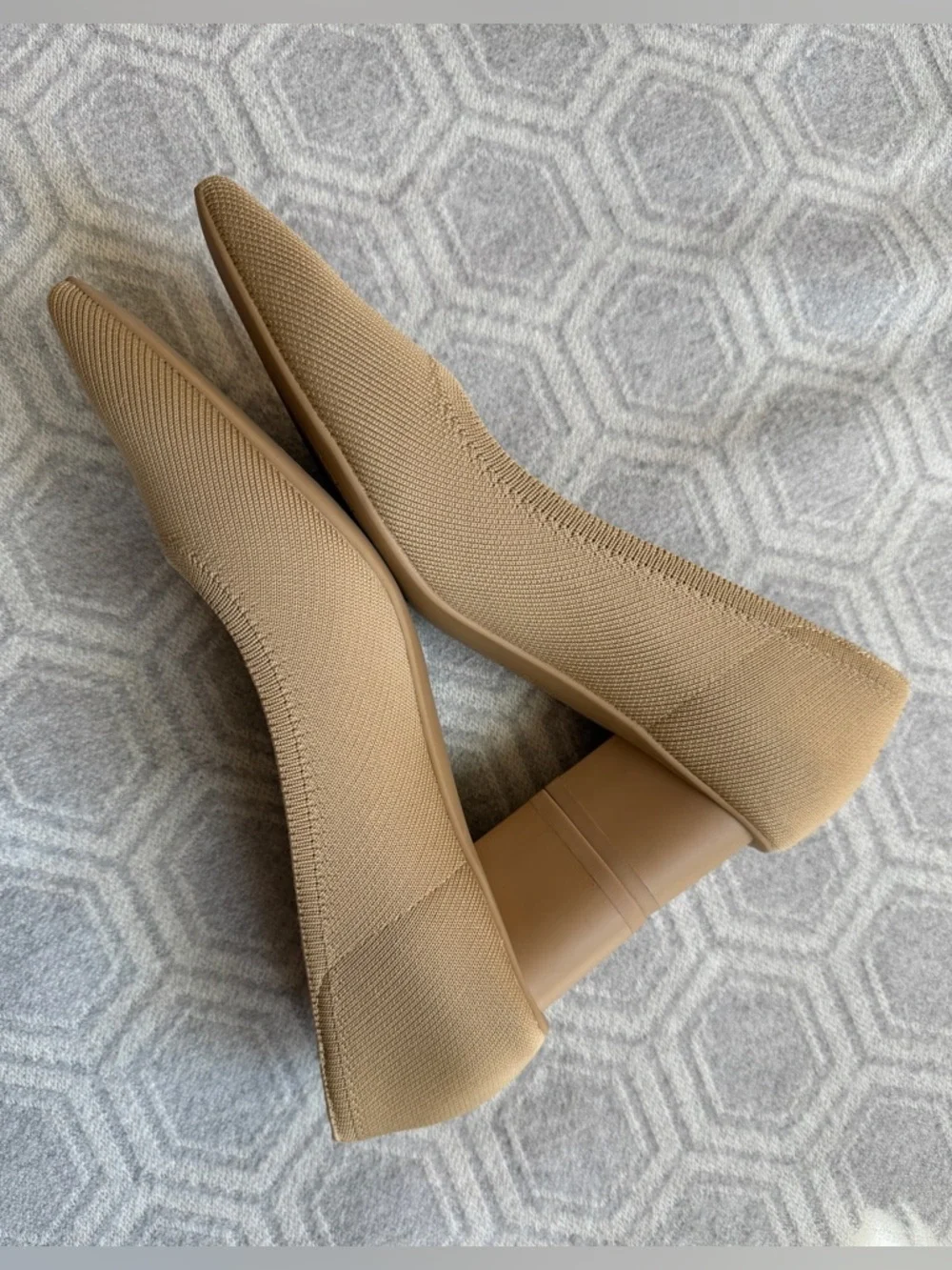 VIVAIA Heels Tracy Pro Nude Peach Pointed Toe Pumps Women’s 8.5